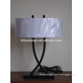 Mass Production UL America style steel electrical outlet table lamp for hotel or restaurant lighting
